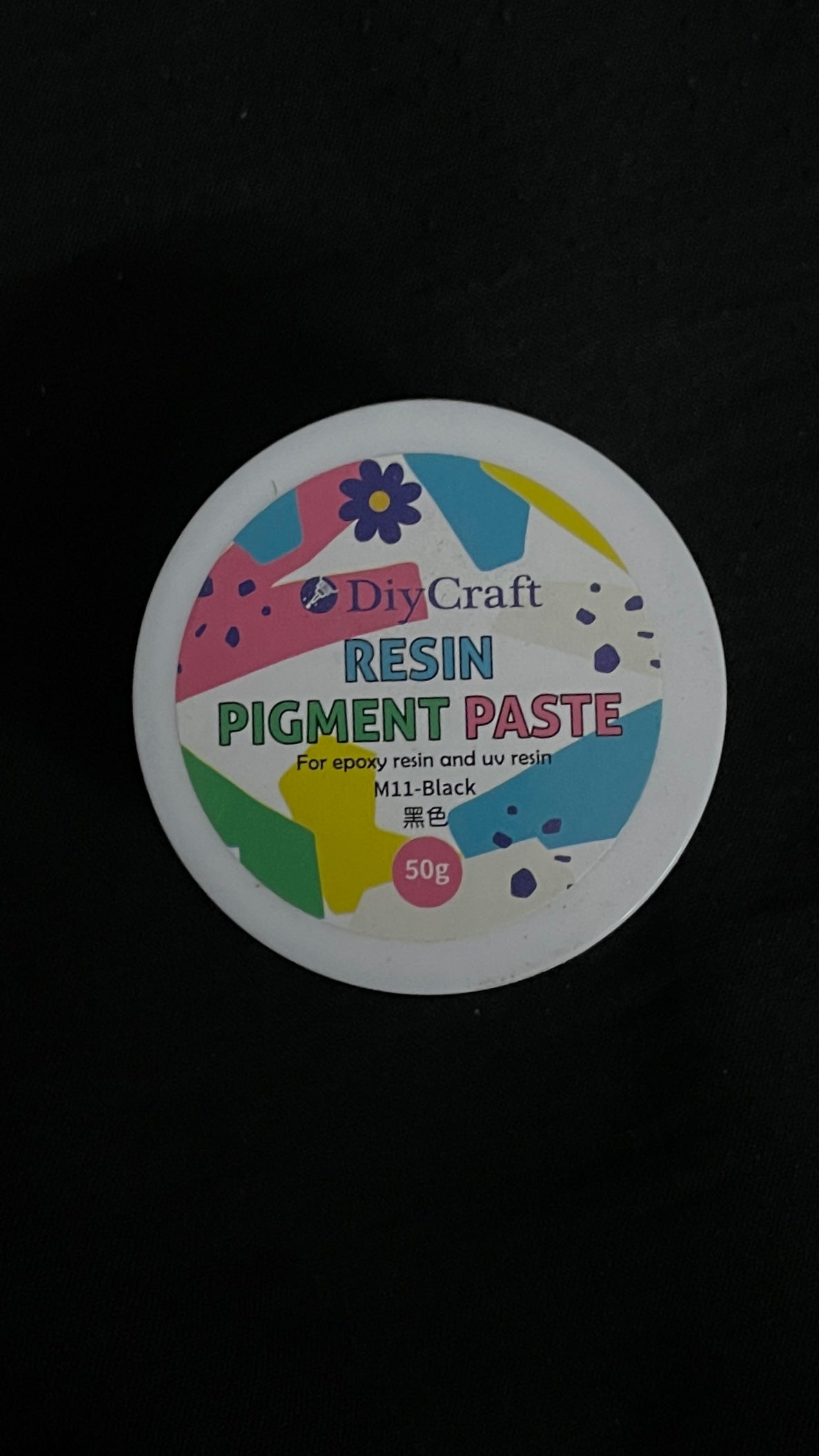 pigment color (BLACK)